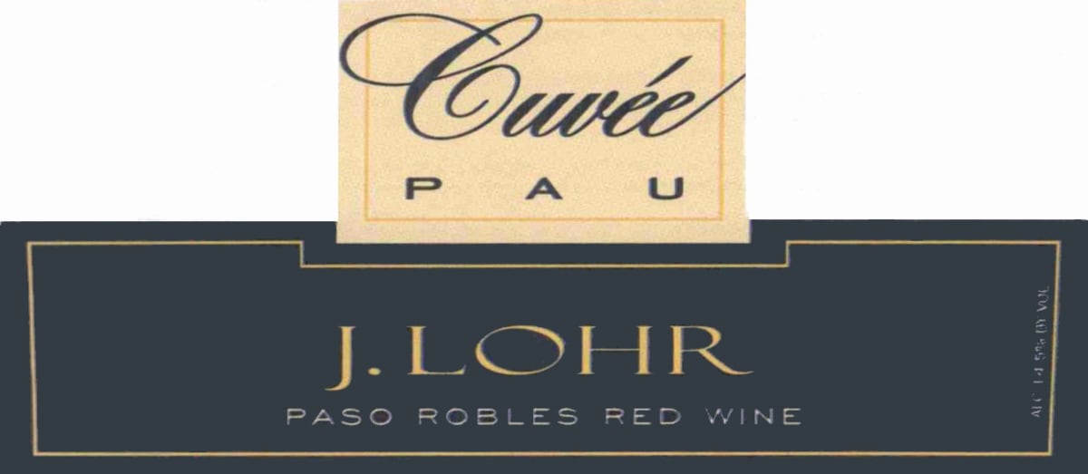 J. Lohr Cuvee PAU 2011 Front Label