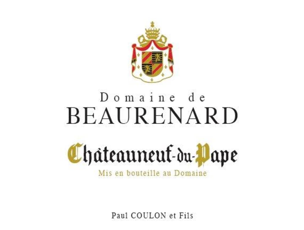 Domaine de Beaurenard Chateauneuf-du-Pape Blanc 2012 Front Label