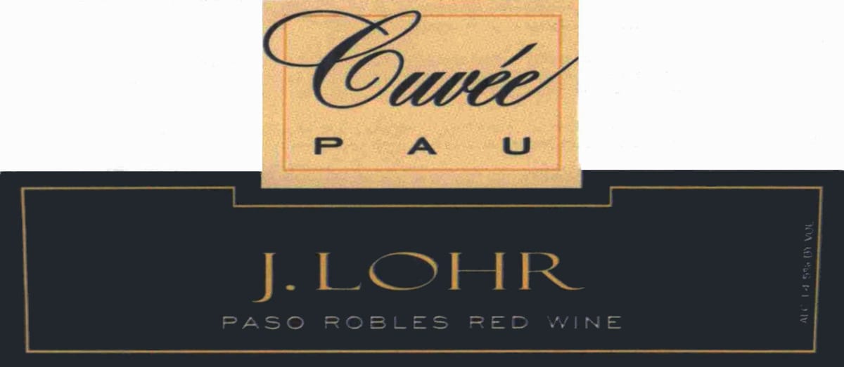 J. Lohr Cuvee PAU 2009 Front Label