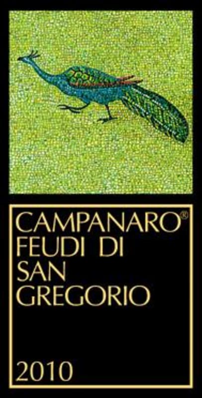 Feudi di San Gregorio Campanaro Bianco 2010 Front Label
