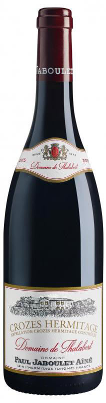 Jaboulet Crozes Hermitage Domaine de Thalabert 2015 Front Bottle Shot