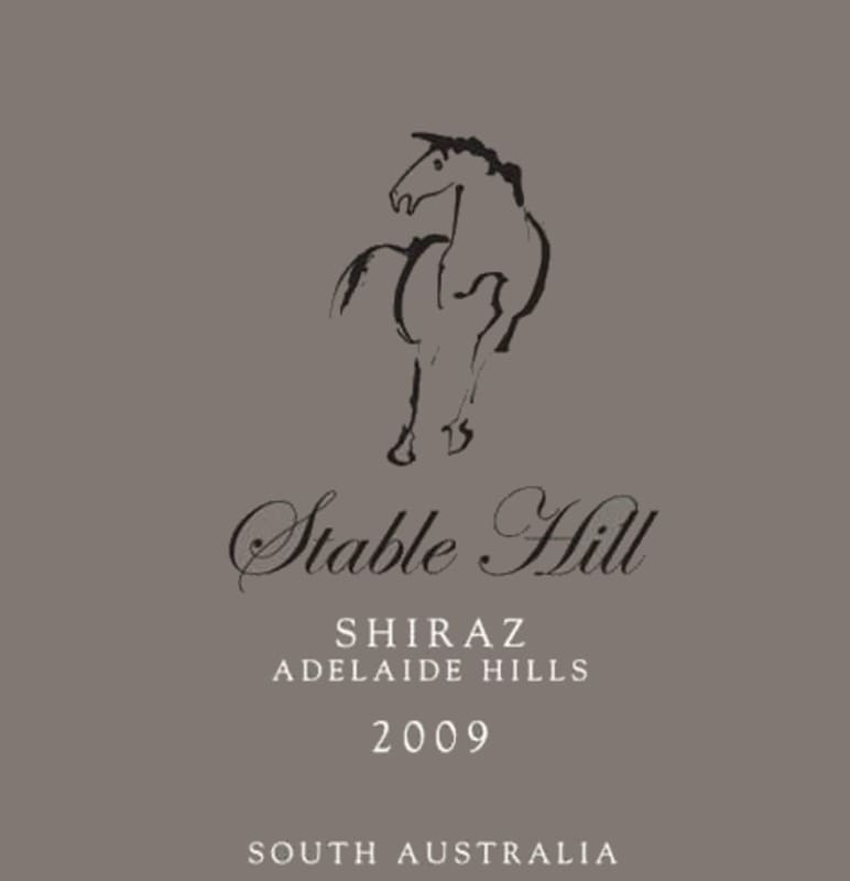Stable Hill Wines Shiraz 2009 Front Label
