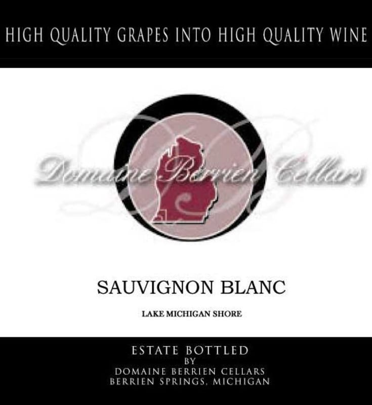 Domaine Berrien Cellars Sauvignon Blanc 2007 Front Label
