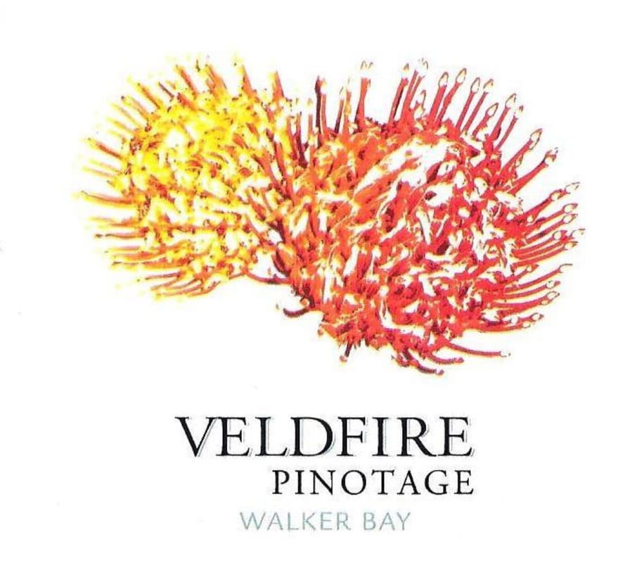 Stanford Hills Estate Veldfire Pinotage 2014 Front Label
