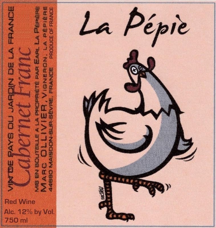 Domaine de la Pepiere La Pepie Cabernet Franc 2014 Front Label