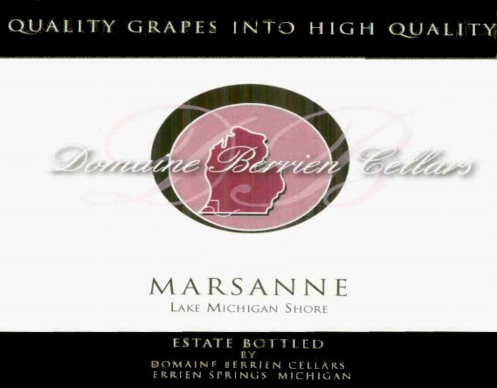 Domaine Berrien Cellars Marsanne 2005 Front Label