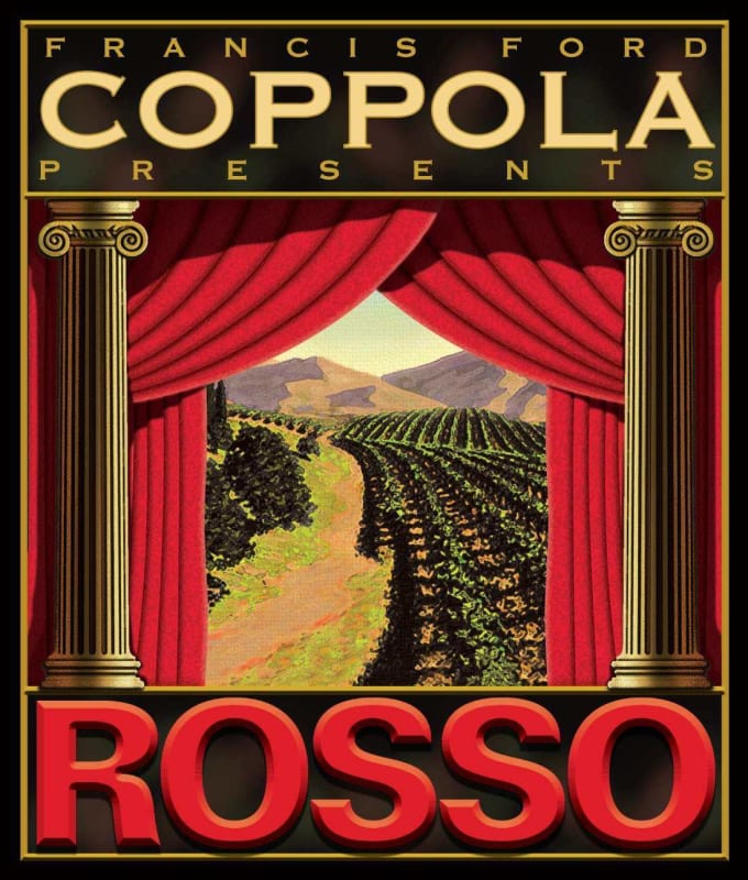 Francis Ford Coppola Rosso 2008 Front Label