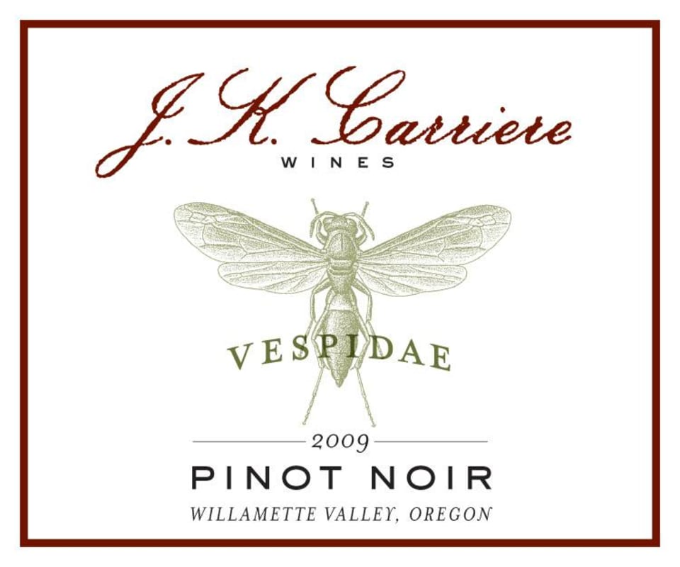 J.K. Carriere Vespidae Pinot Noir 2009 Front Label