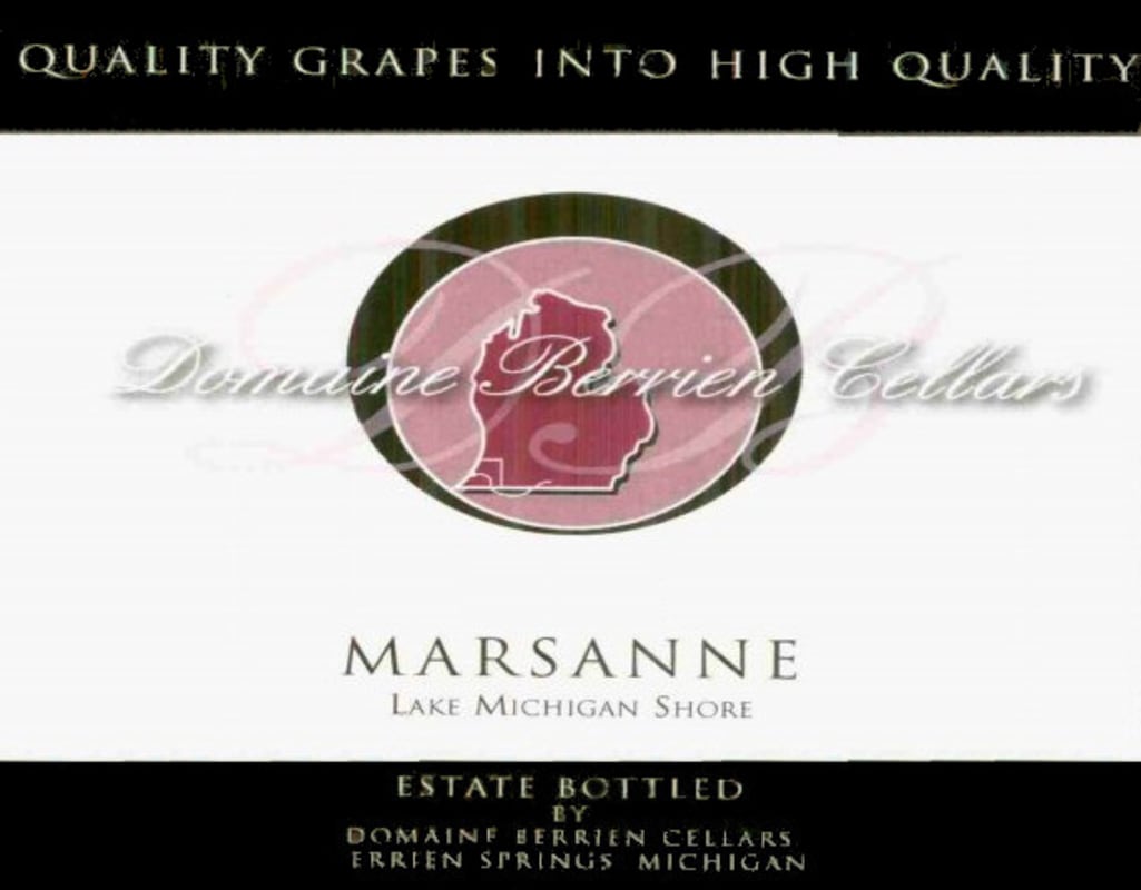 Domaine Berrien Cellars Marsanne 2004 Front Label