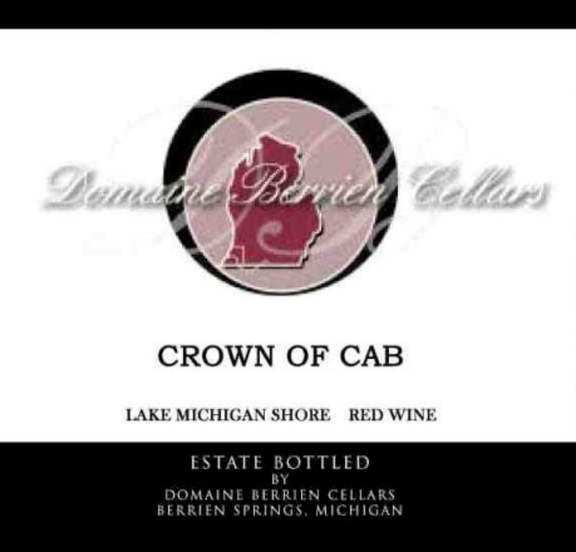 Domaine Berrien Cellars Crown of Cab 2013 Front Label