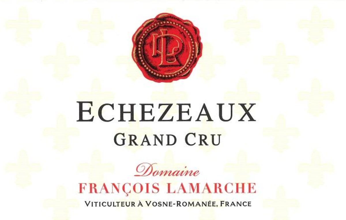 Francois Lamarche Echezeaux Grand Cru 2013 Front Label