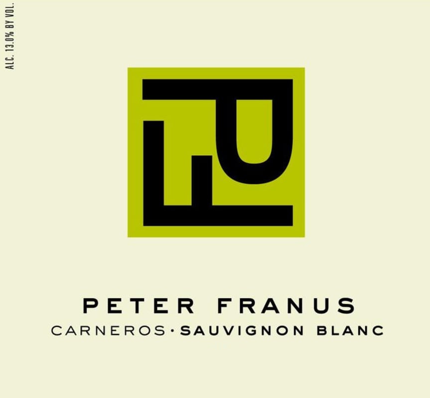 Franus Sauvignon Blanc 2013 Front Label