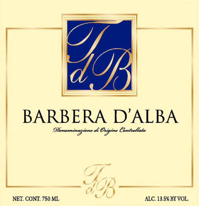 Terre del Barolo Barbera d'Alba 2014 Front Label