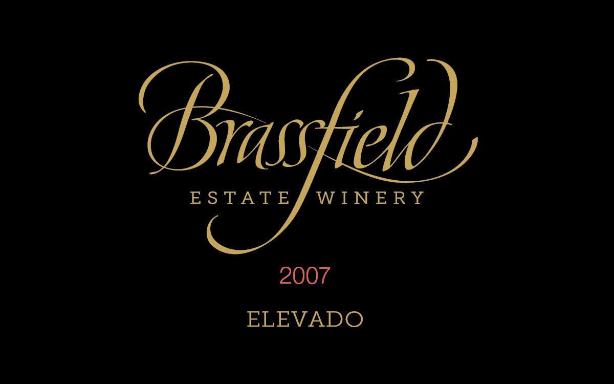 Brassfield Elevado Zinfandel Dessert Wine 2007 Front Label
