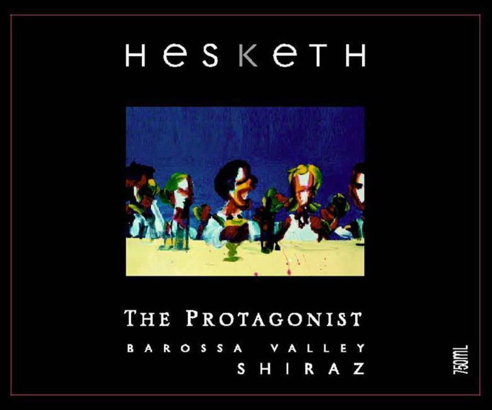 Hesketh The Protagonist Shiraz 2010 Front Label