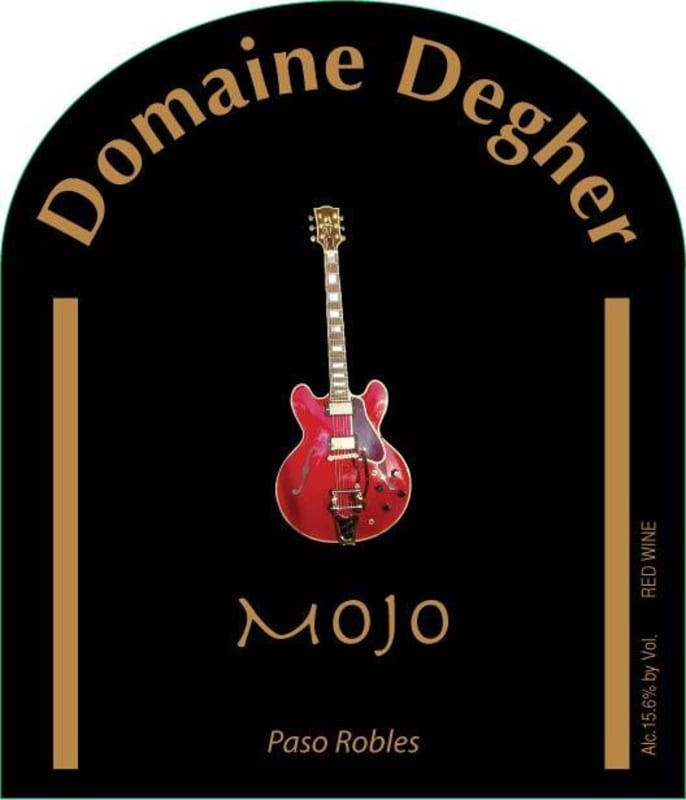 Domaine Degher Wines Mojo 2008 Front Label