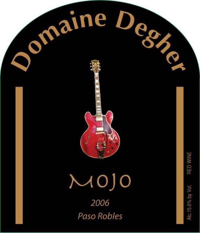 Domaine Degher Wines Mojo 2006 Front Label