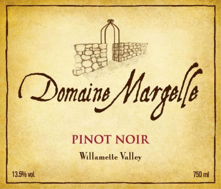 Domaine Margelle Pinot Noir 2009 Front Label