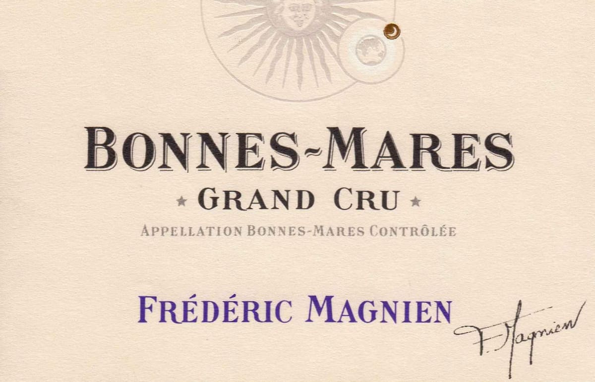 Frederic Magnien Bonnes Mares Grand Cru 2009 Front Label