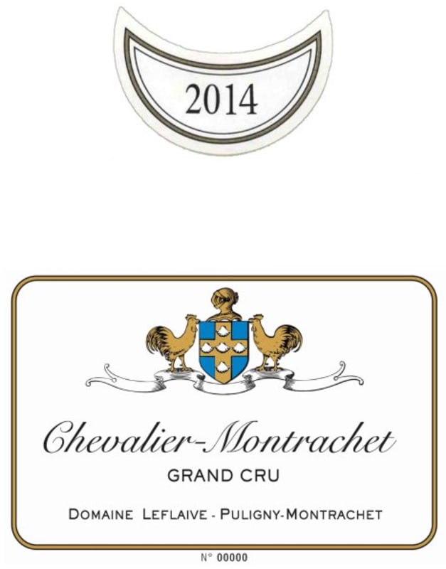 Domaine Leflaive Chevalier-Montrachet Grand Cru 2014 Front Label