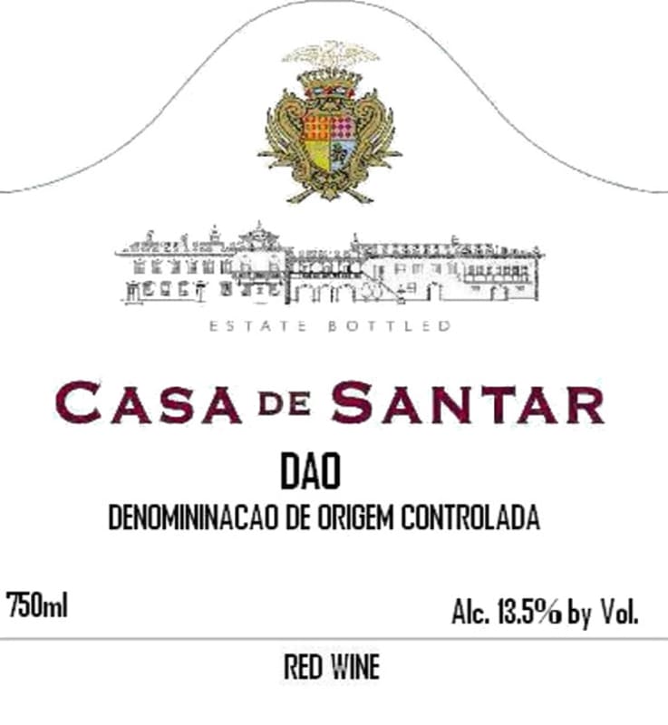 Casa de Santar Dao Red 2007 Front Label