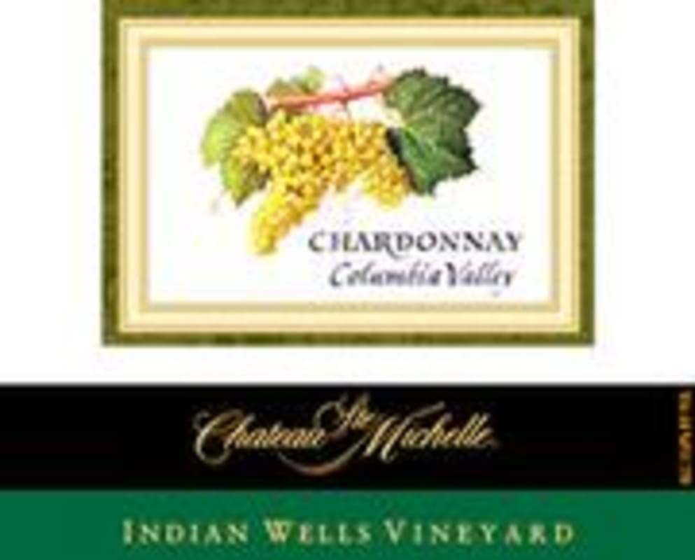 Chateau Ste. Michelle Indian Wells Vineyard Chardonnay 1998 Front Label