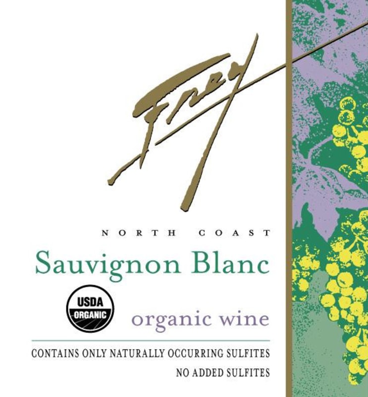 Frey NSA Organic Sauvignon Blanc 2014 Front Label