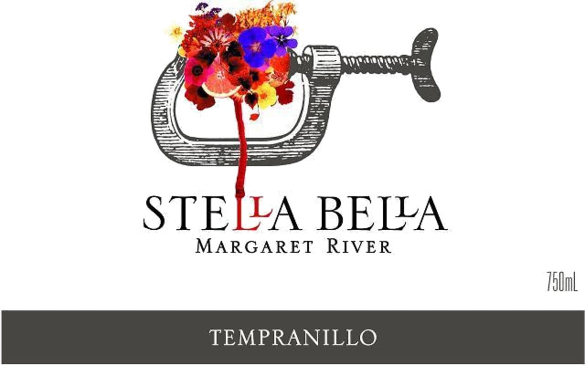 Stella Bella Tempranillo 2009 Front Label