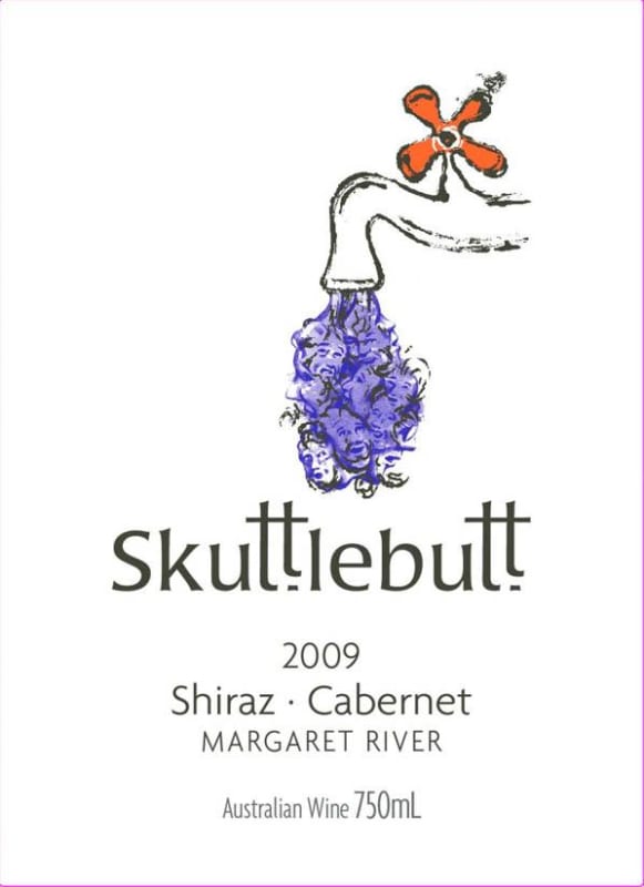 Stella Bella Skuttlebutt Shiraz Cabernet Sauvignon 2009 Front Label