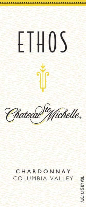 Chateau Ste. Michelle Ethos Chardonnay 2012 Front Label