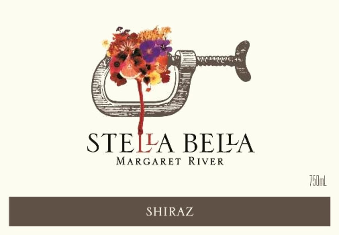 Stella Bella Shiraz 2012 Front Label