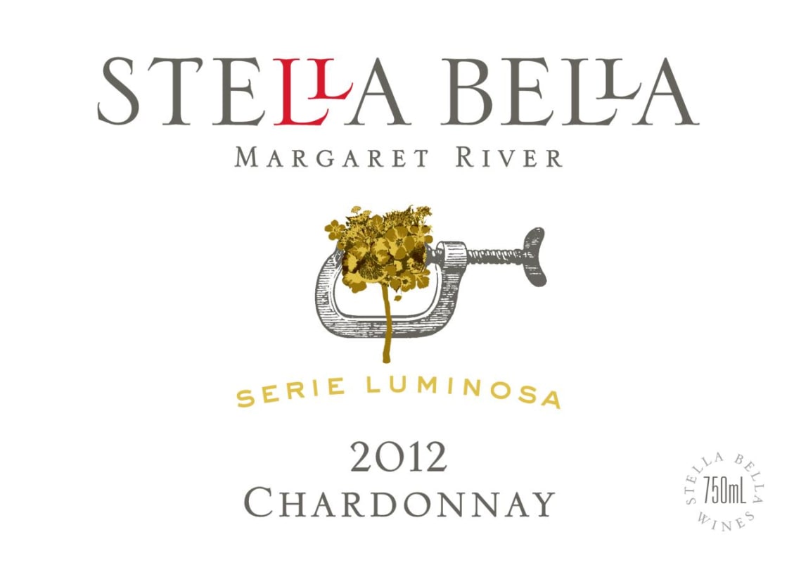 Stella Bella Serie Luminosa Chardonnay 2012 Front Label