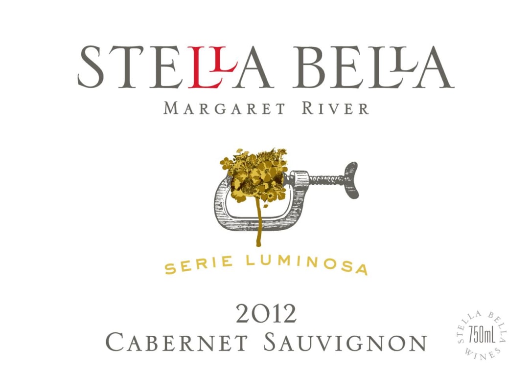 Stella Bella Serie Luminosa Cabernet Sauvignon 2012 Front Label