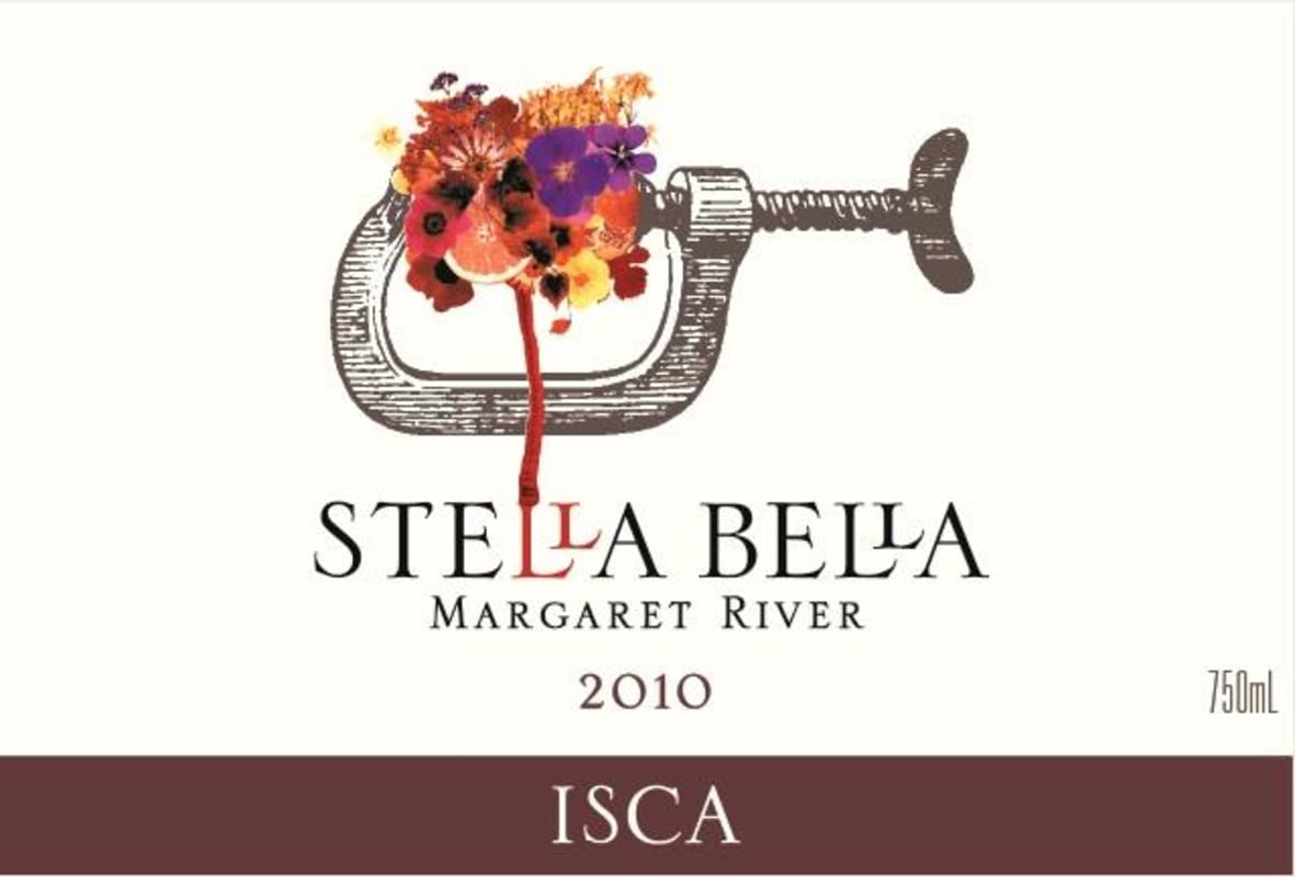Stella Bella Isca 2010 Front Label