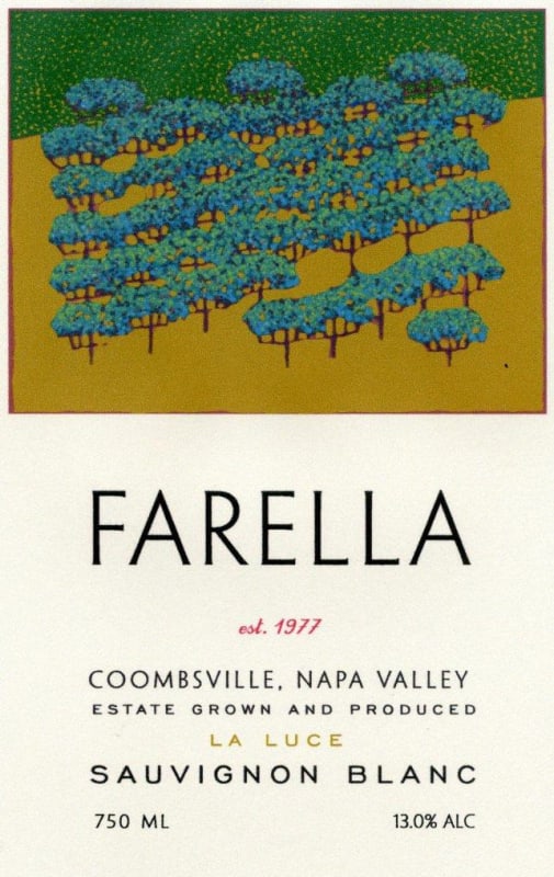 Farella La Luce Sauvignon Blanc 2014 Front Label