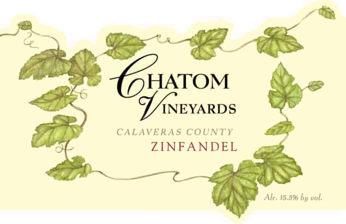 Chatom Zinfandel 2011 Front Label