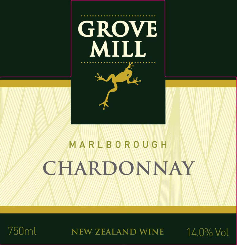 Grove Mill Chardonnay 2008 Front Label