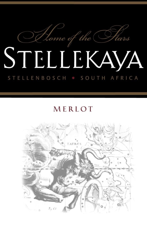 Stellekaya Merlot 2012 Front Label