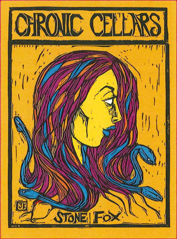 Chronic Cellars Stone Fox White Blend 2012 Front Label