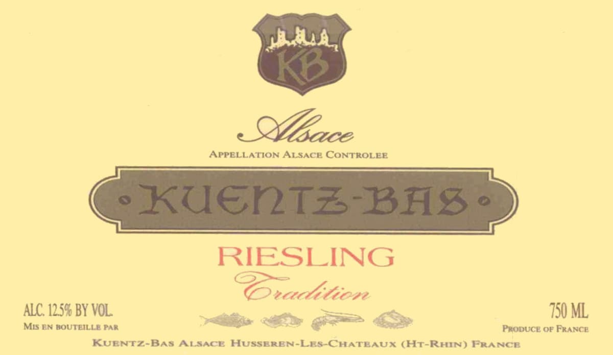 Kuentz-Bas Riesling 2006 Front Label
