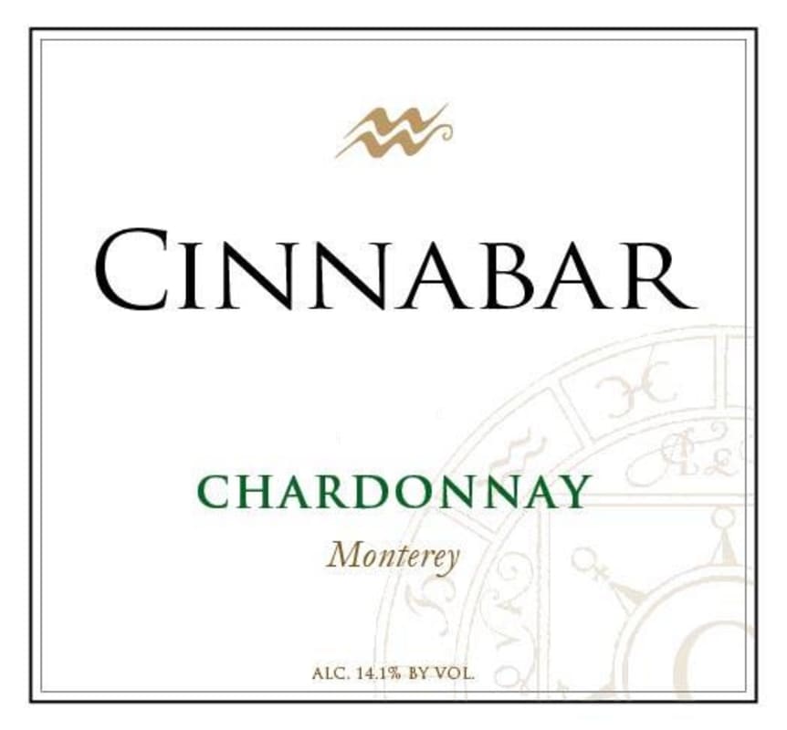 Cinnabar Monterey Chardonnay 2013 Front Label