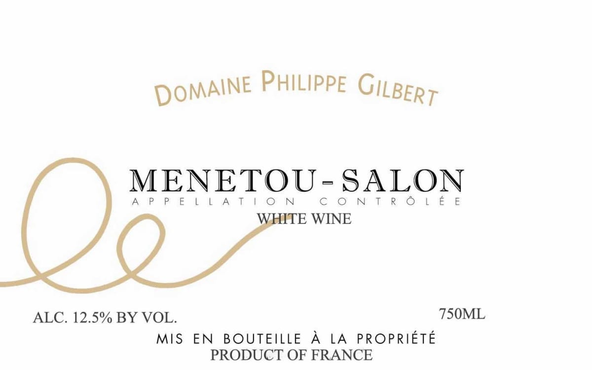 Domaine Philippe Gilbert Menetou-Salon Blanc 2010 Front Label