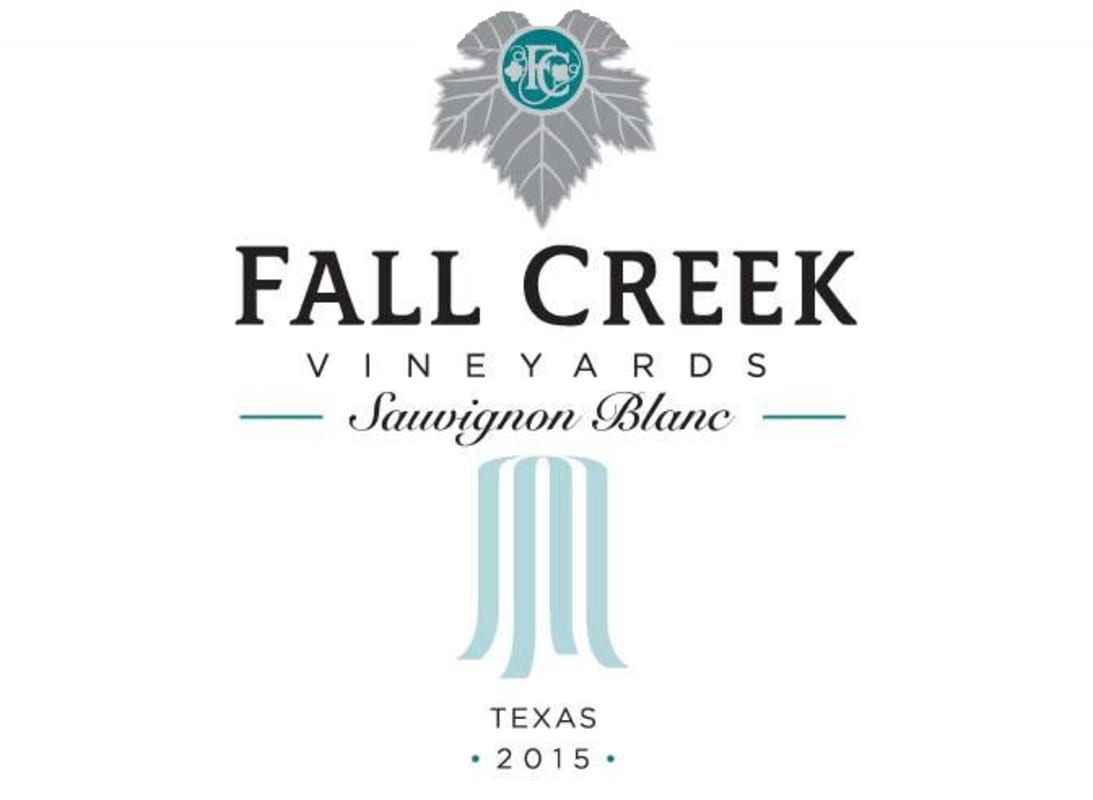 Fall Creek Vineyards Sauvignon Blanc 2015 Front Label