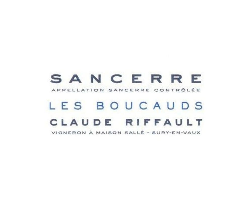 Claude Riffault Sancerre Les Boucauds 2015 Front Label