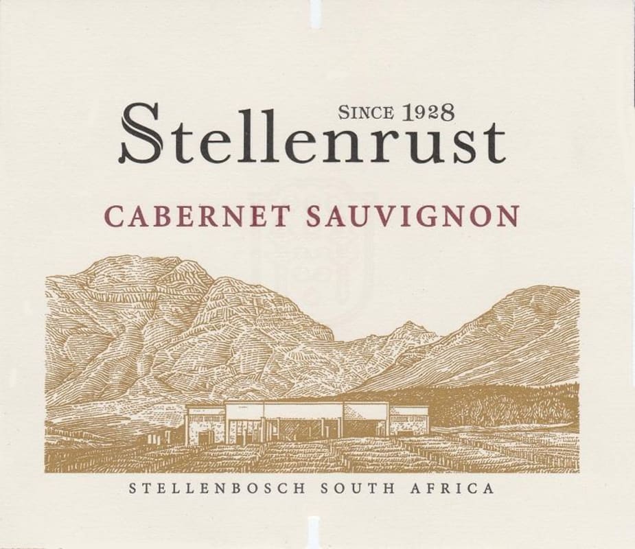 Stellenrust Wine Estate Cabernet Sauvignon 2015 Front Label
