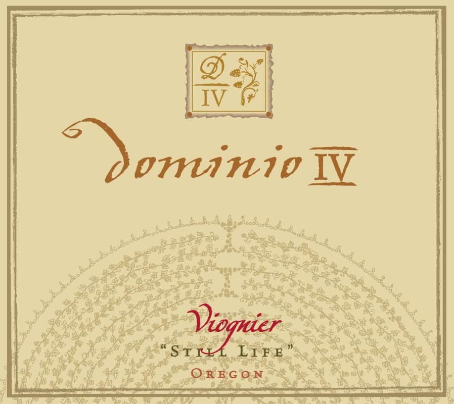 Dominio Wines IV Still Life Viognier 2013 Front Label