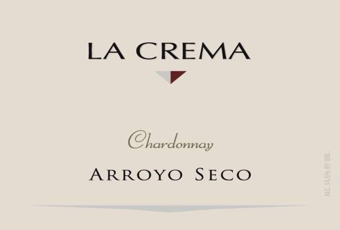 La Crema Arroyo Seco Chardonnay 2012 Front Label