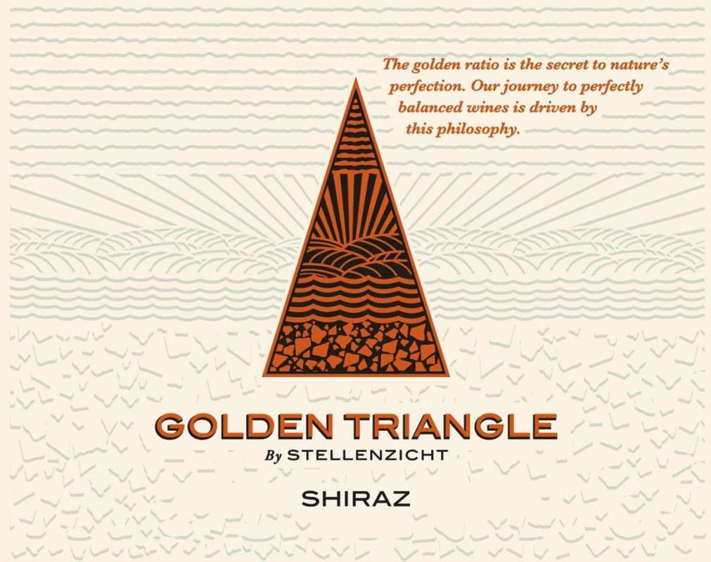 Stellenzicht Golden Triangle Shiraz 2012 Front Label