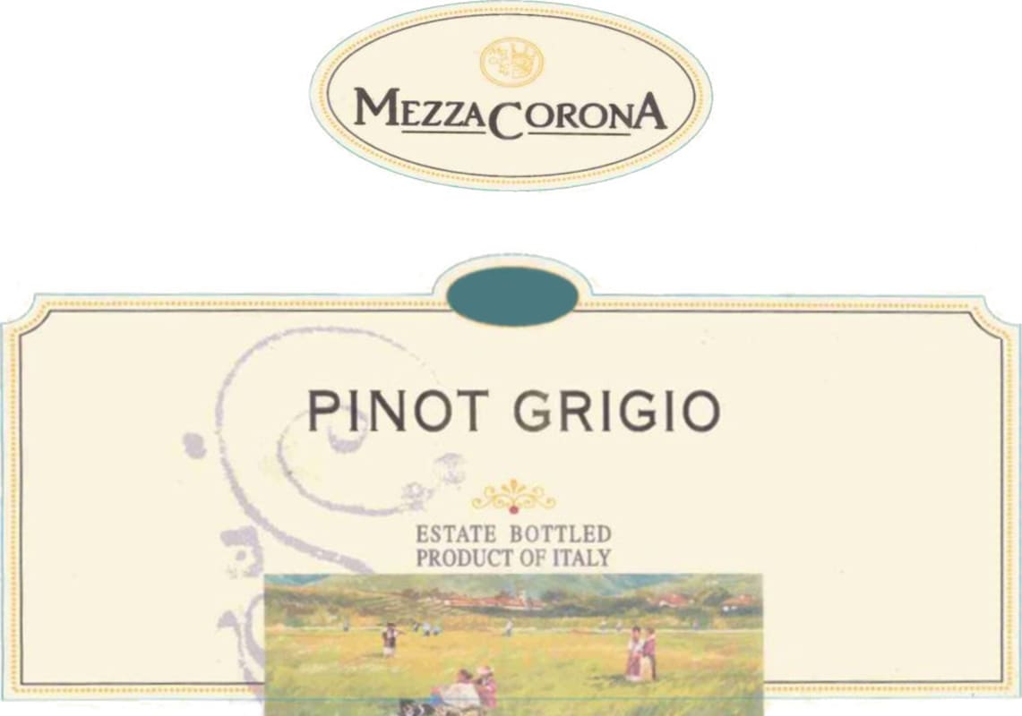 Mezzacorona Pinot Grigio 2010 Front Label