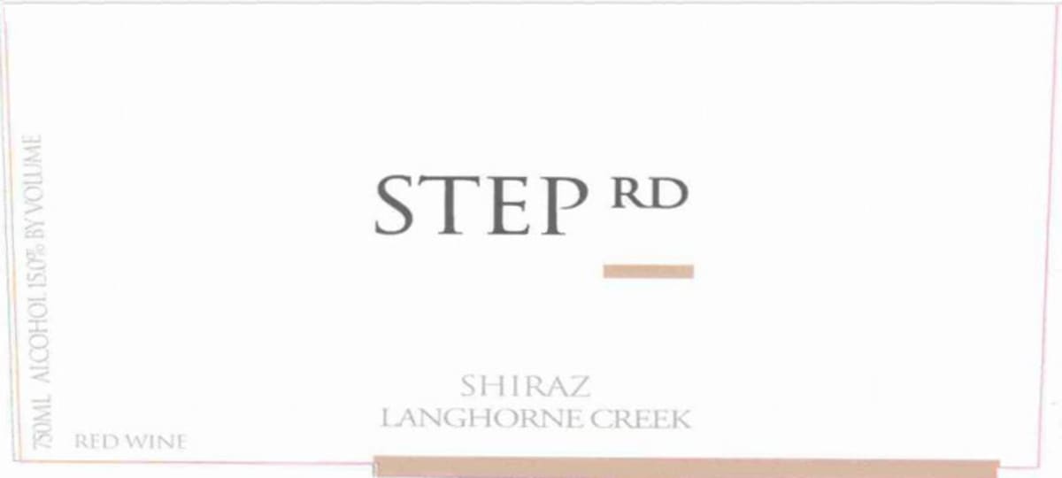 Step Road Winery Shiraz 2006 Front Label